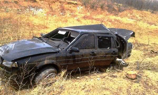 Homem Fica Ferido Ap S Carro Capotar Na Br Em Palmas De Monte Alto