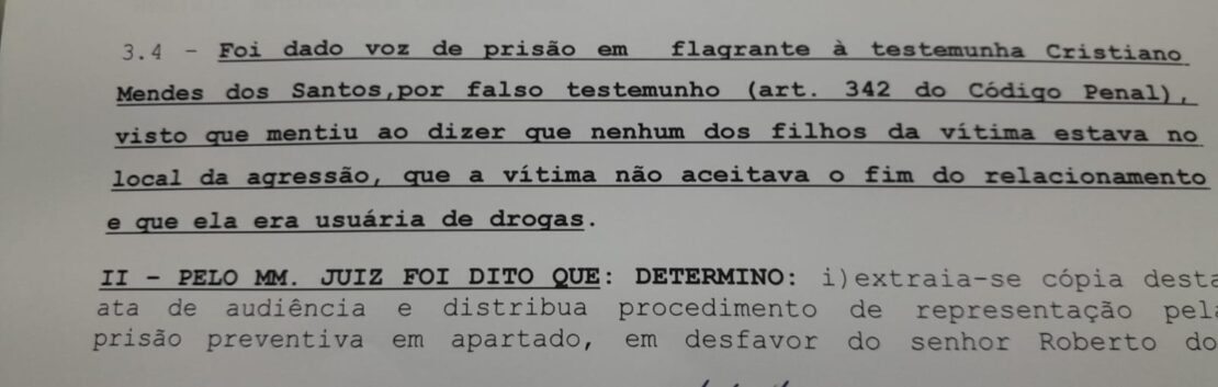 Juiz Prende Em Flagrante Homem Por Falso Testemunho Durante Audi Ncia