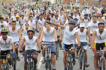 Passeio ciclistico foto ilustrativa.