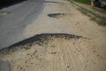Avenida Santos Antônio,entrada da cidade