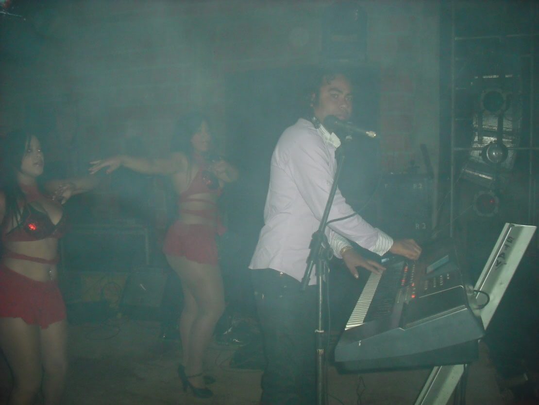 Pepe Moreno,na Estação do Forró.