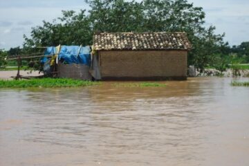 Residencia na comunidade de Ilha das Melancias