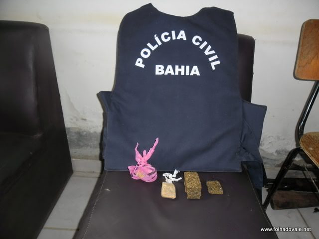 drogas apreendidas na casa de inho