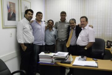 Zezinho,Luciano,Salvador,Guilherme,Fabricio e Dezin