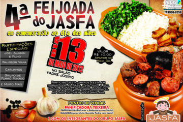 CARTAZ DA FEIJOADA DO JASFA