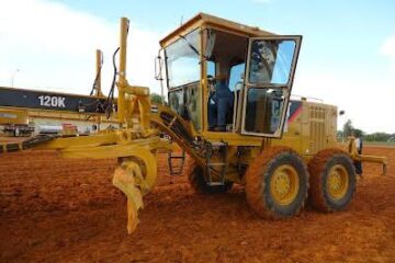 Construção do espaço de show