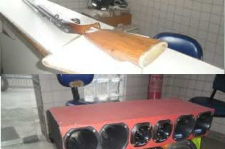 Produtos apreendidos