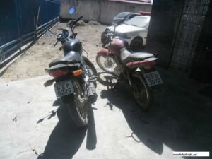 Motos apreendidas
