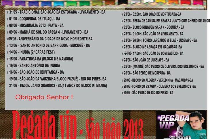 Agenda de Renan Moreira