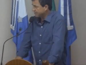 Vereador José Paulo deu declaração polêmica em sessão da Câmara (Foto: Reprodução/YouTube)