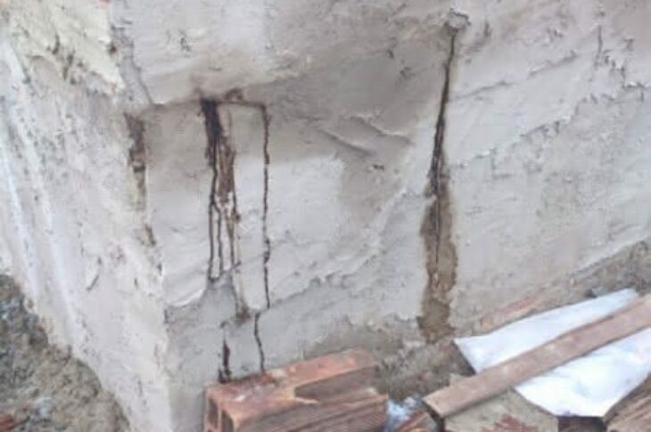 O vazamento de sangue desperta a curiosidade dos populares. (Foto: Adelson Meira/Portal Poções).