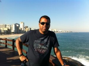 O cinegrafista Santiago Andrade teve morte cerebral decretada nesta segunda-feira (Foto: Arquivo Pessoal)