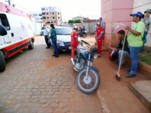 Atropelamentos em Caetité vêm sendo cada vez mais comuns, o que mostra que o trânsito na cidade está cada vez mais perigoso (Foto: Jorge Santana / Sudoeste Bahia)