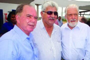 Leão, prefeito de Barreiras Antônio Henrique e Wagner | Foto: Diário do Oeste