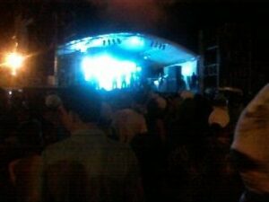 Imagem via celular