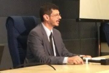 O chefe do escritório brasileiro da Interpol, Luiz Eduardo Navajas (Foto: Mariana Oliveira / G1)