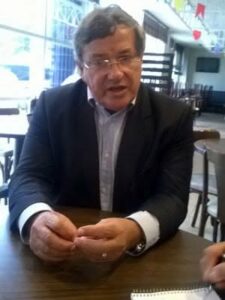Presidente do PTB Benito Gama confirmou apoio à candidatura de Aécio Neves (Foto: Lílian Marques)