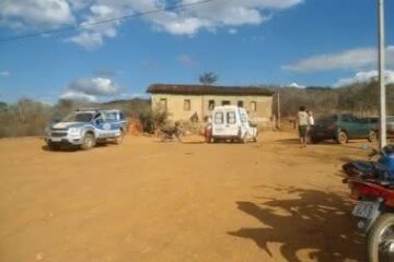 Casarão onde aconteceu o crime | Foto: Portal Bom Jesus Eventos