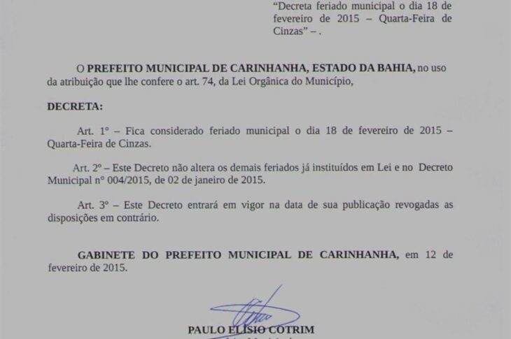 Decreto