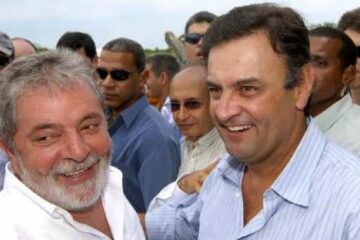 Lula e Aécio