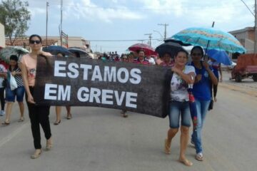Professores de Sebastião Laranjeiras. Foto: reprodução