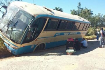 Ônibus da empresa Novo Horizonte