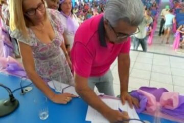 Paulo recebe espelho de projeto