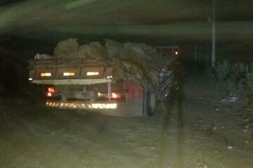 Foto enviada por leitor do portal Folha do Vale