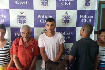 Presos/foto da PM para divulgação