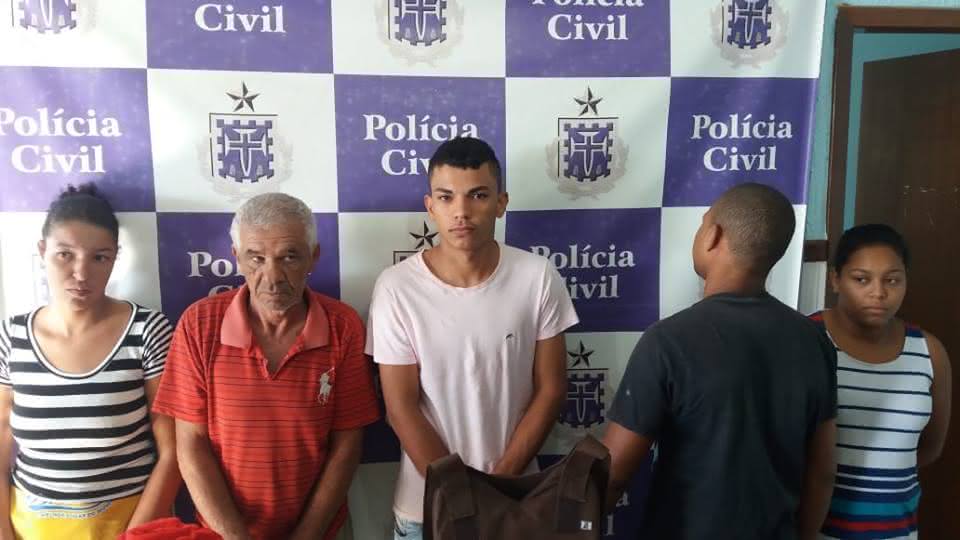 Presos/foto da PM para divulgação