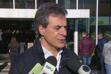 Beto Richa foi preso nesta terça-feira (11) (Foto: Reprodução/RPC)