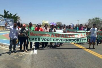 Foto: Reprodução dos manifestantes