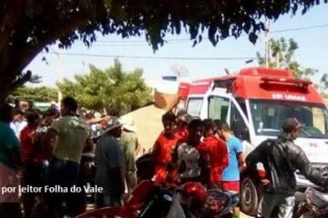 Foto: enviada por leitor Folha do Vale