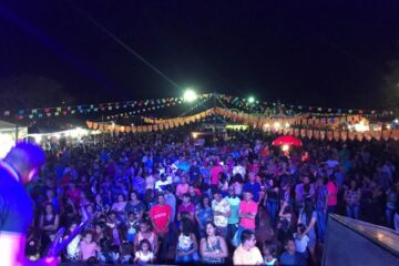 Recorde de público na noite de sexta-feira (23), em Malhada.Foto: ASCOM