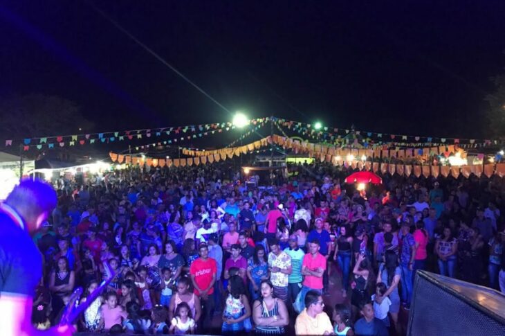 Recorde de público na noite de sexta-feira (23), em Malhada.Foto: ASCOM