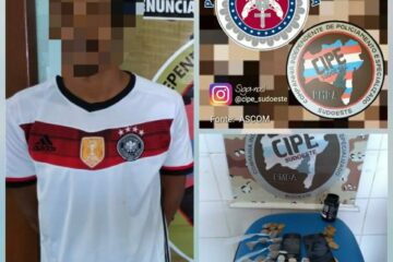 Luís Alberto Rodrigues foi preso na manhã desta quinta-feira (28), na cidade de Guanambi, no Sudoeste da Bahia. Foto: divulgação/Cipe Sudoeste