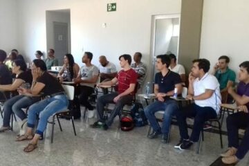 A empresa Infracea realiza no Aeroporto de Guanambi, no Sudoeste da Bahia, até sexta-feira (06), curso Operações Aeroportuária. Foto Alex Cardoso