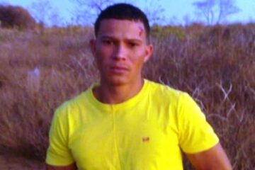 Eduardo da Silva Fogaça foi preso na comunidade de Pedrinahs, em Malhada, suspeito de assaltar uma servidora na BR-030.Foto: PM