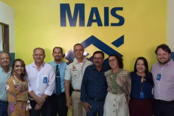 Inauguração do correspondente do Banco do Brasil,em Malhada, na manhã desta terça-feira (10). Foto: Ricardo Quirino.