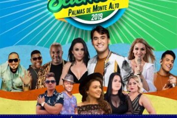 Cartaz da programação da Festa de 7 de setembro,em Palmas de Monte Alto, no Sudoeste da Bahia. Foto: Divulgação ASCOM