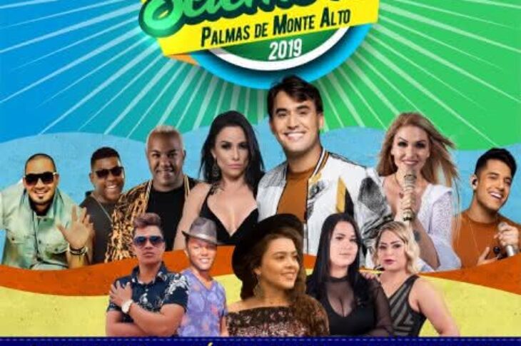 Cartaz da programação da Festa de 7 de setembro,em Palmas de Monte Alto, no Sudoeste da Bahia. Foto: Divulgação ASCOM