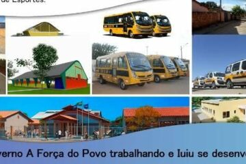 Prefeito Reinaldo Góes entregará obras no dia 14 de setembro, em Iuiú. Foto ASCOM