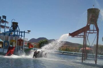 O Complexo Aquático Alphaville foi inaugurado no sábado (19),em Guanambi, no Sudoeste da Bahia.Foto: Folha do Vale