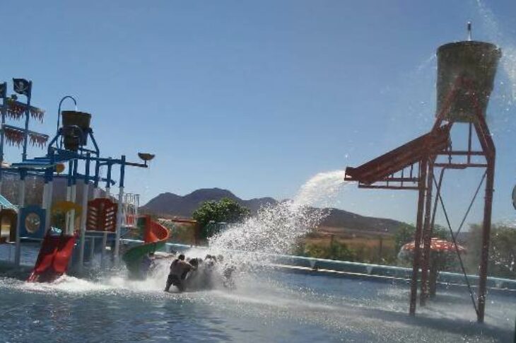 O Complexo Aquático Alphaville foi inaugurado no sábado (19),em Guanambi, no Sudoeste da Bahia.Foto: Folha do Vale