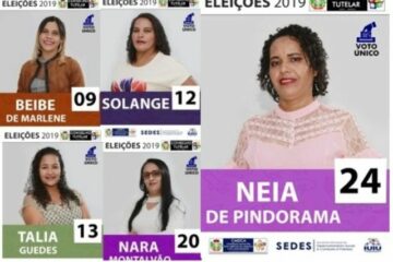 Cinco novos conselheiros tutelares de Iuiú.Foto: Divulgação.