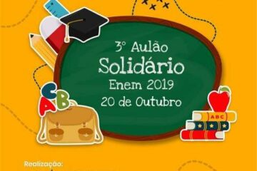 3º Aulão Solidário em Guanambi, dia 20 de outubro. Divulgação.