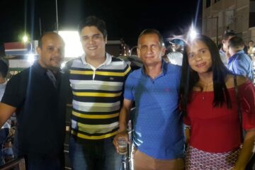 Deputado participa de festa de 98 anos de Livramento de Nossa Senhora, no final de semana.