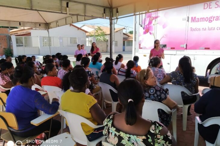 Prefeitura de Malhada realiza mamografia.Divulgação.