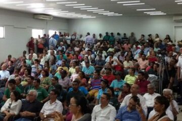 Produtores reúne com presidente do Banco do Nordeste na manhã desta segunda-feira (25), em Guanambi. Foto: Willian Silva.