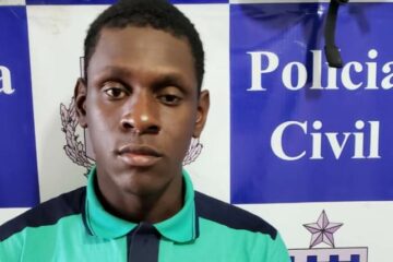 Eliel Francisco dos Santos se apresentou na delegacia de Caetité, na manhã desta sexta-feira (8).Foto: Polícia Civil.